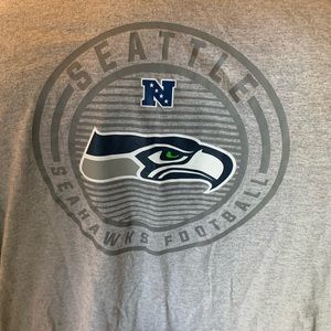 Seattle Seahawks SS T-shirt.  By Team Apparel.  2XL.  Litely used.